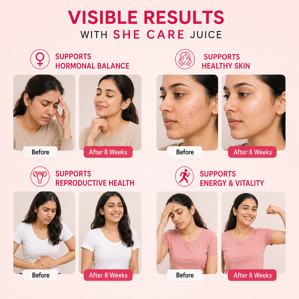 She Care Juice | Ayurvedic Formula for Women’s Health & Hormonal Balance 500 ML