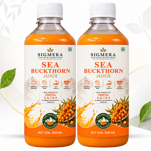 SEA BUCKTHORN JUICE 500ML | FOR OMEGA 3, 6, 7 & 9, IMMUNITY, SKIN & GUT HEALTH