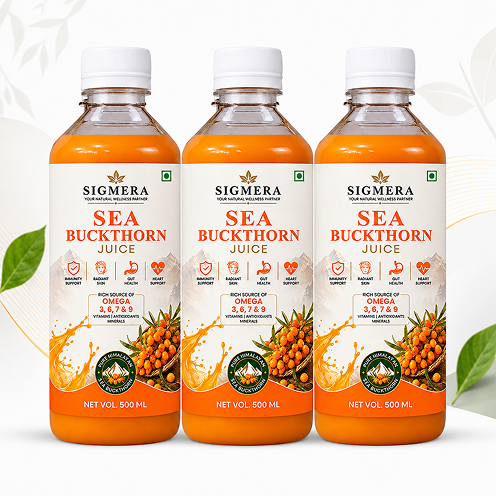 SEA BUCKTHORN JUICE 500ML | FOR OMEGA 3, 6, 7 & 9, IMMUNITY, SKIN & GUT HEALTH