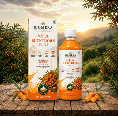 Sea Buckthorn Juice | Natural Antioxidant for Immunity, Skin & Overall Wellness  500ML