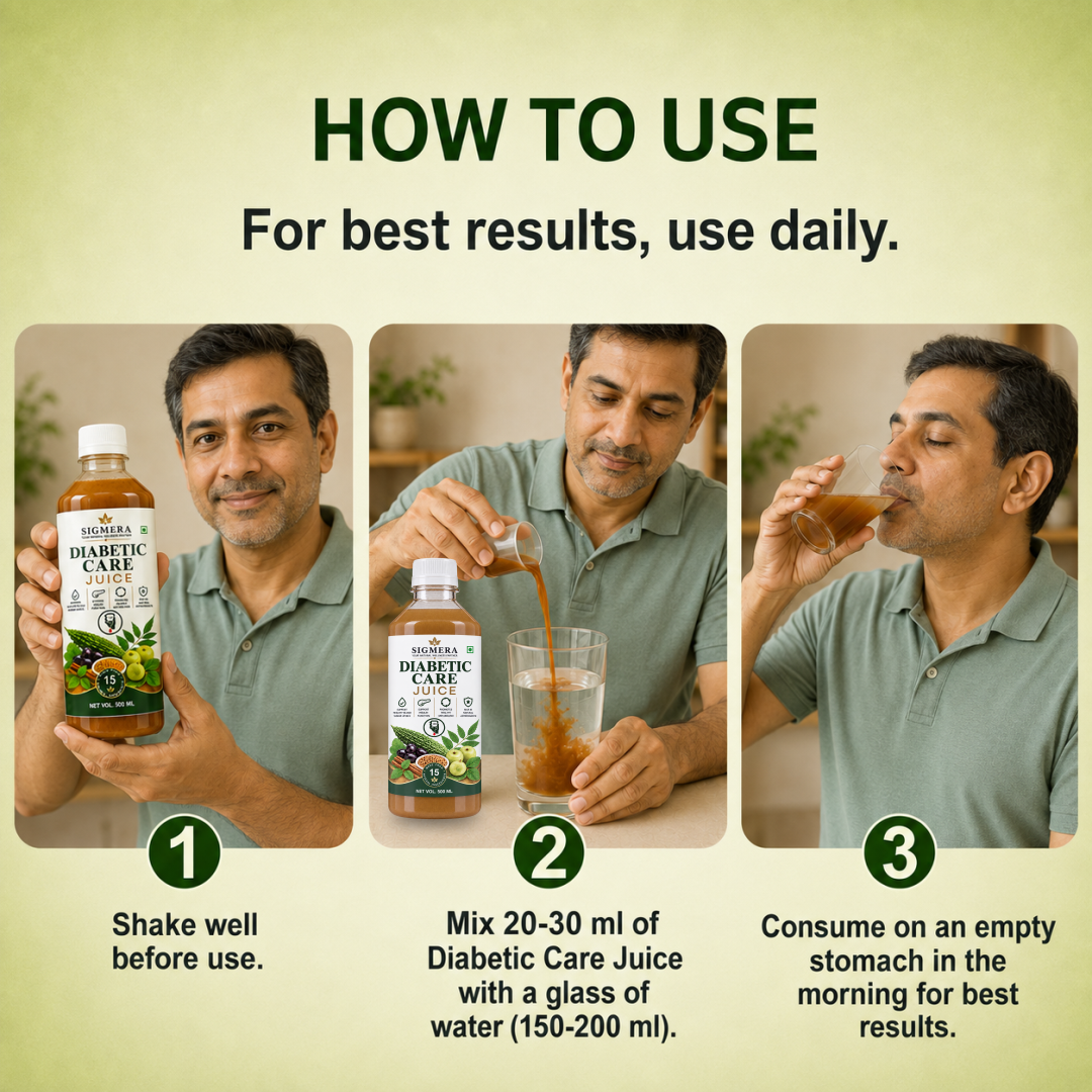DIABETIC CARE JUICE 500ML | FOR BLOOD SUGAR BALANCE & STEADY ENERGY