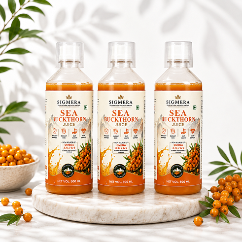 Sea Buckthorn Juice | Natural Antioxidant for Immunity, Skin & Overall Wellness  500ML
