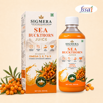 SEA BUCKTHORN JUICE 500ML | FOR OMEGA 3, 6, 7 & 9, IMMUNITY, SKIN & GUT HEALTH
