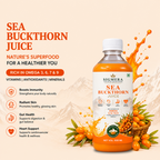 SEA BUCKTHORN JUICE 500ML | FOR OMEGA 3, 6, 7 & 9, IMMUNITY, SKIN & GUT HEALTH