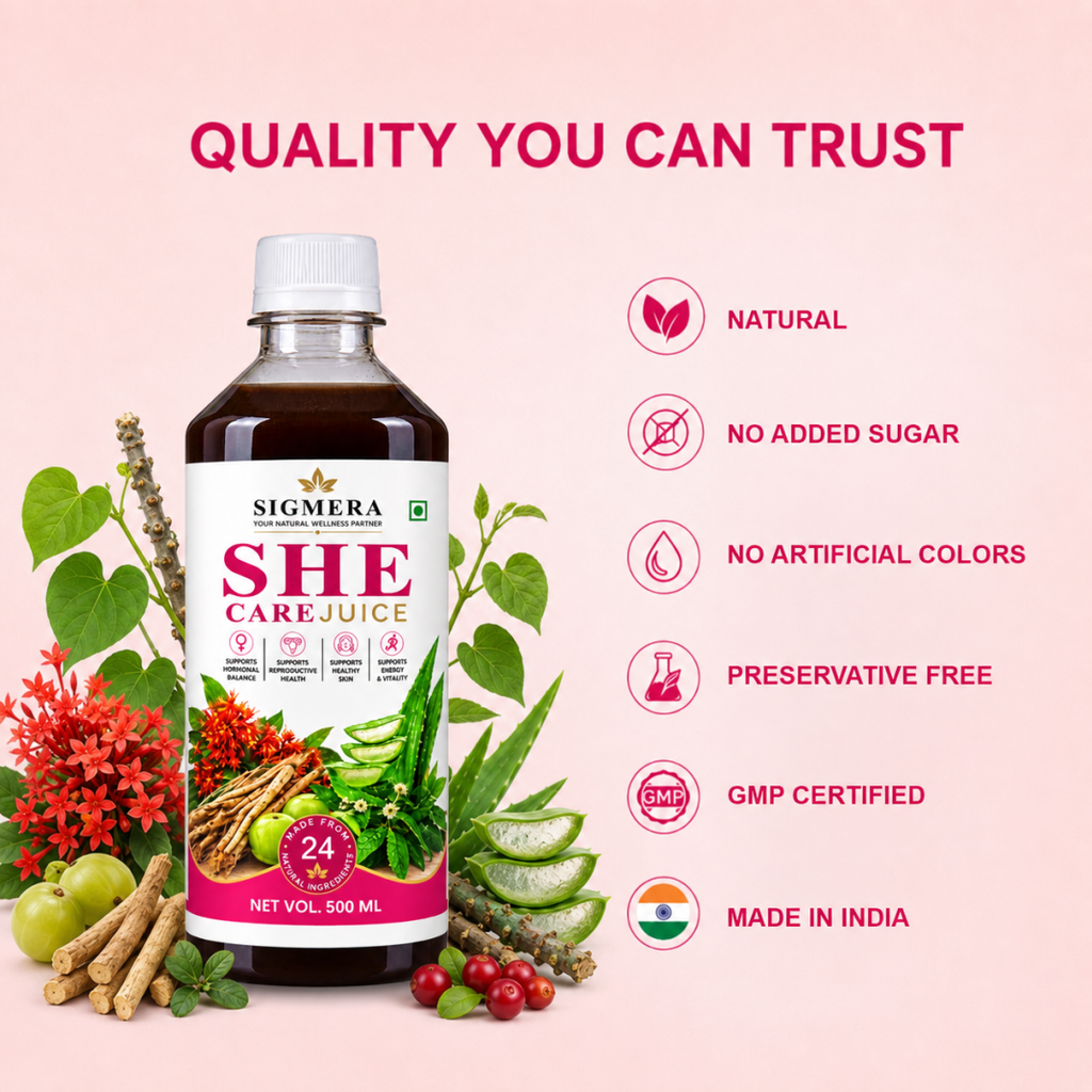 SHE CARE JUICE 500ML | FOR HORMONAL BALANCE & WOMEN'S WELLNESS