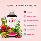 SHE CARE JUICE 500ML | FOR HORMONAL BALANCE & WOMEN'S WELLNESS