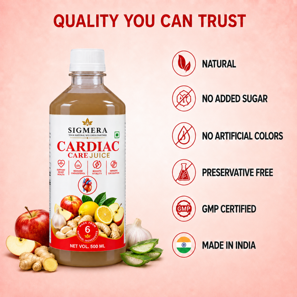 CARDIAC CARE JUICE 500ML | FOR HEART HEALTH, BP & CHOLESTEROL SUPPORT